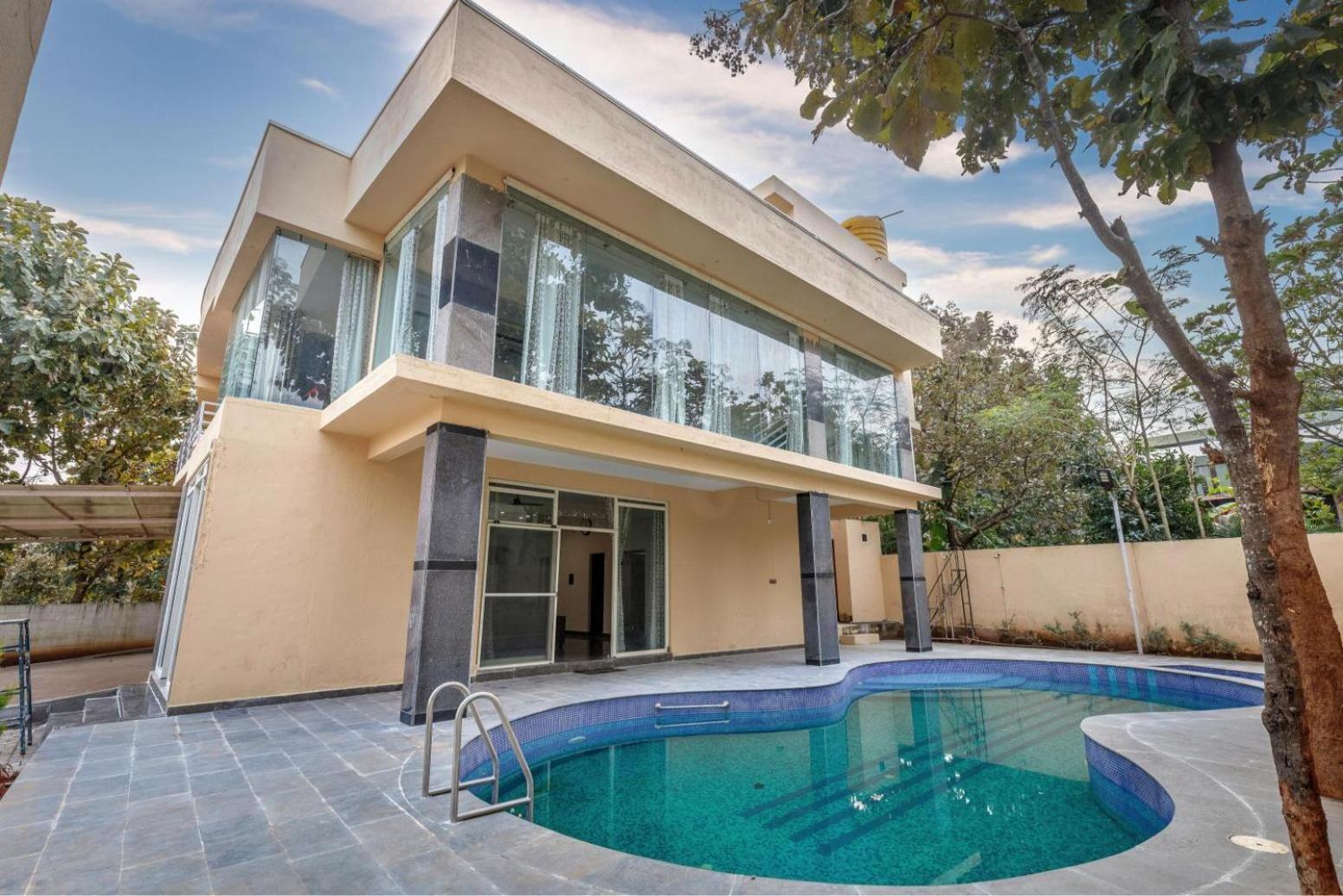Villa Exotica By Stayjade5Bhkpoolacprojector Denkanikottai Kültér fotó