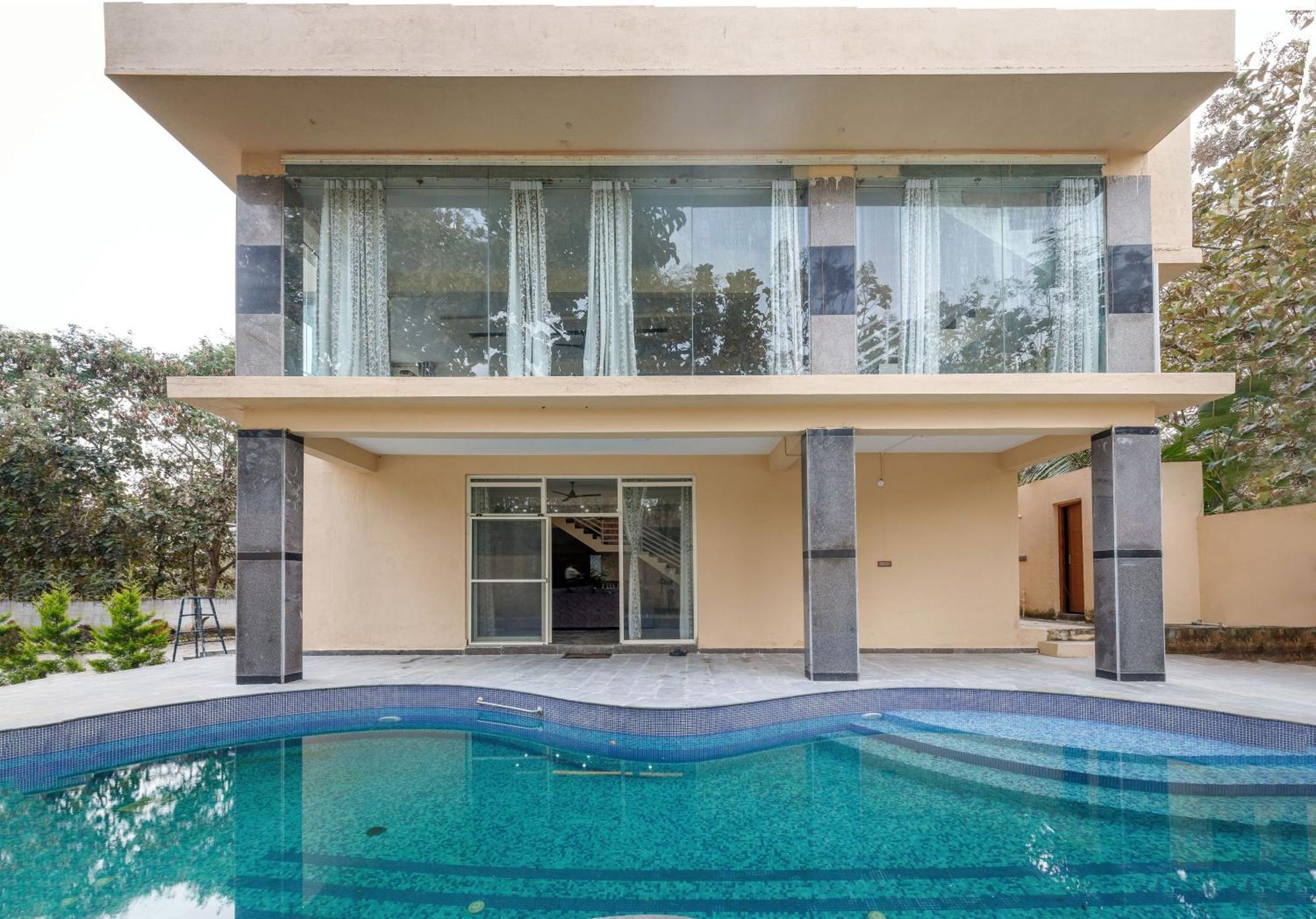 Villa Exotica By Stayjade5Bhkpoolacprojector Denkanikottai Kültér fotó