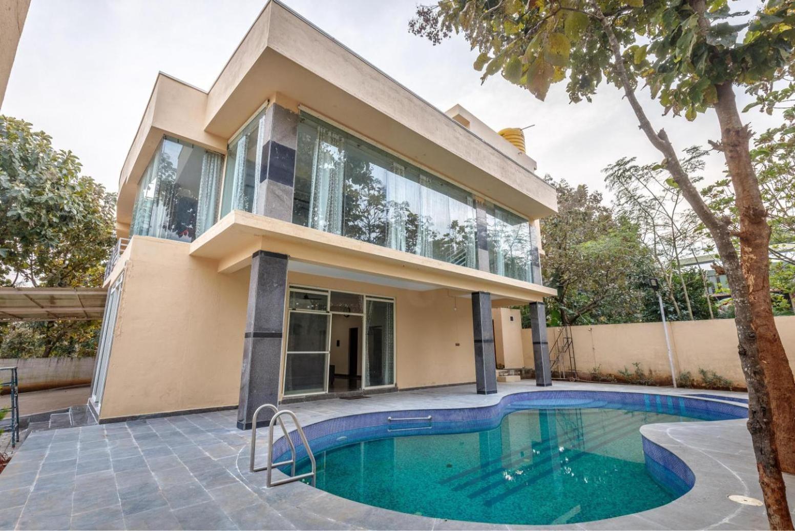 Villa Exotica By Stayjade5Bhkpoolacprojector Denkanikottai Kültér fotó